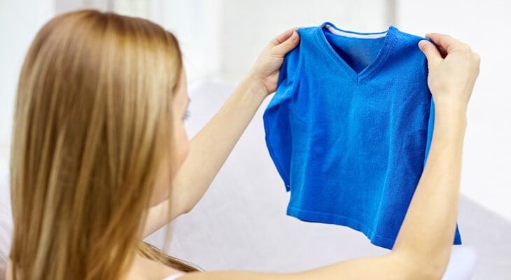 Как постирать одежду чтобы она села